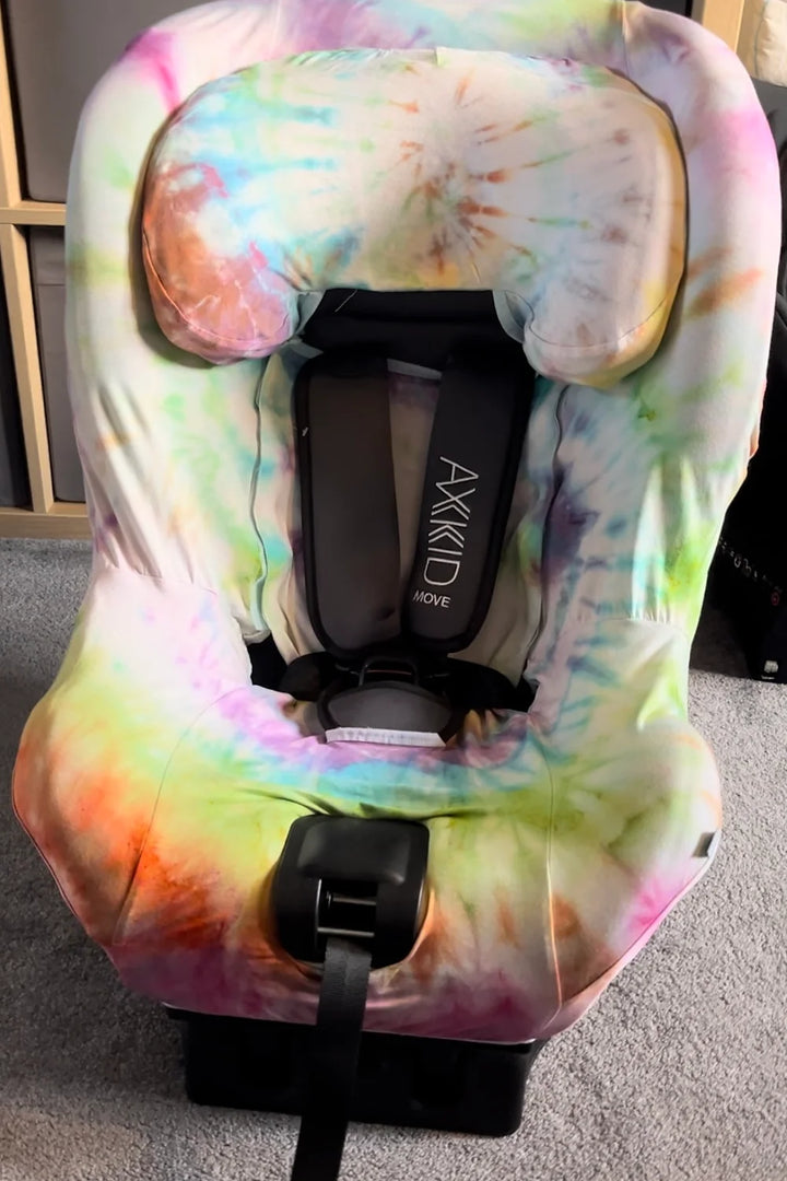 Axkid Bamboo Car Seat Cover Tie Dyed